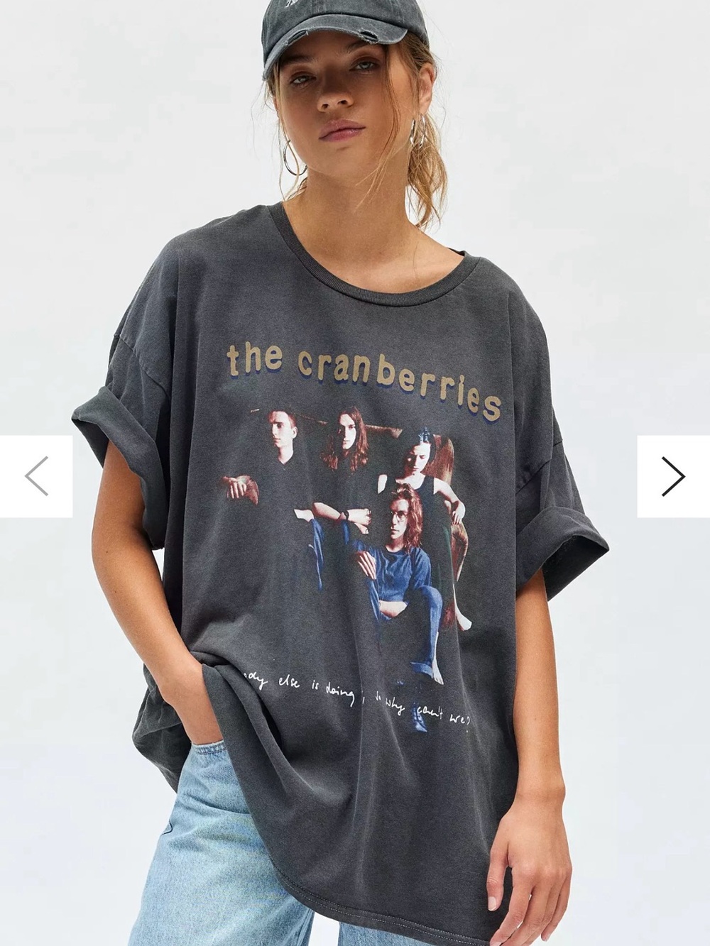 Urban Outfitters T shirt Dress The Cranberries